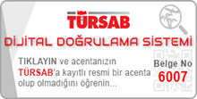 TÜRSAB Dijital Doğrulama Sistemi rozeti